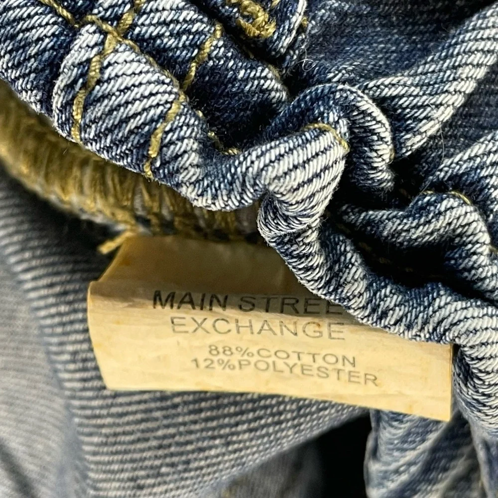 Casual Blue Denim Midi Skirt - Picture 5 of 5